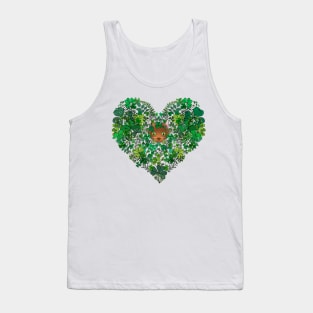 Irish Garden Surprise, Kitty Cat Eyes Tank Top